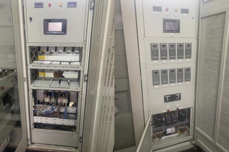 充电屏整流模块、交流进线回路、充电控制模板改造