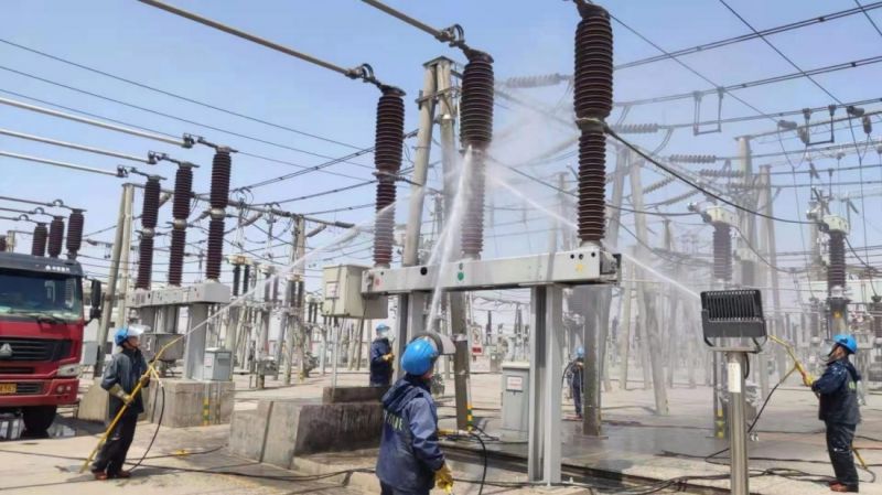 绝缘子带电清洗