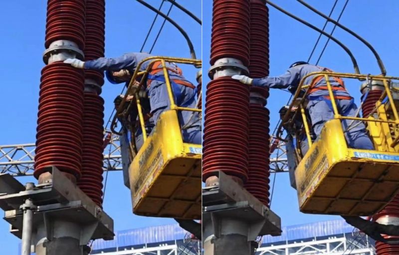 绝缘子探伤试验